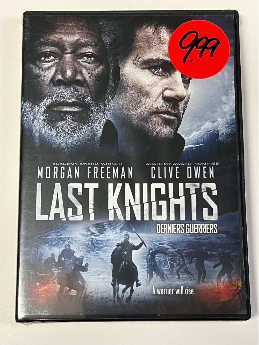 Last Knights DVD Canadian Bilingual Edition Clive Owen New Action
